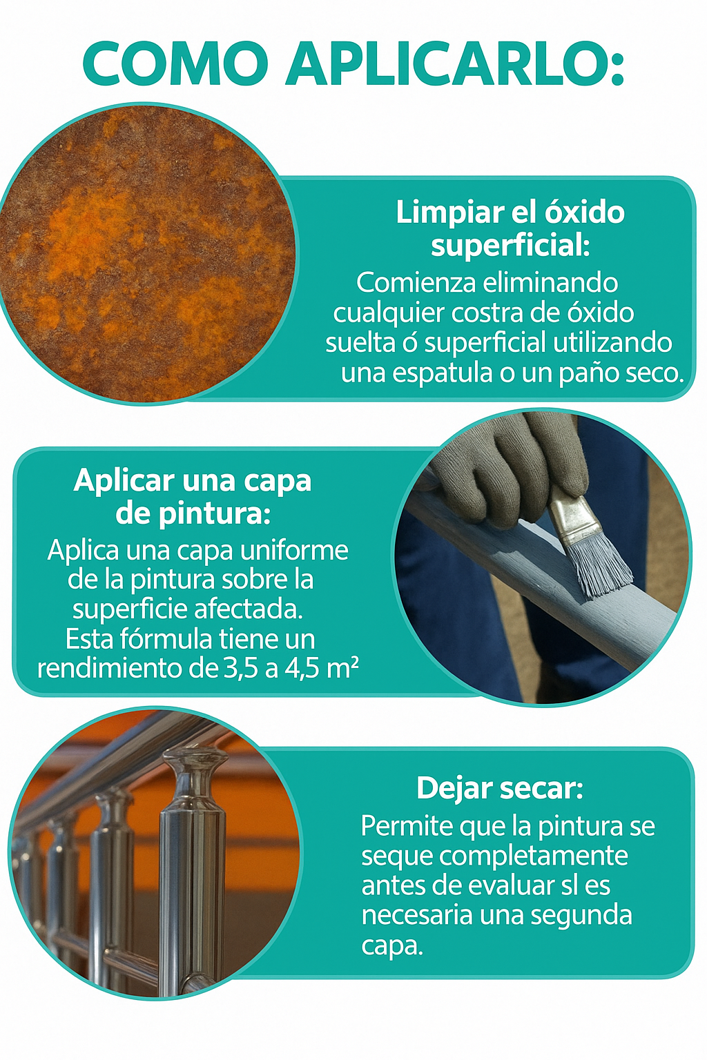 IRON SEAL REPARACIÓN PINTURA PARA METALES QUE AÍSLA EL ÓXIDO (original) 500gr🎨⛓️