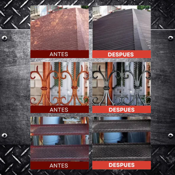 IRON SEAL REPARACIÓN PINTURA PARA METALES QUE AÍSLA EL ÓXIDO (original) 500gr🎨⛓️