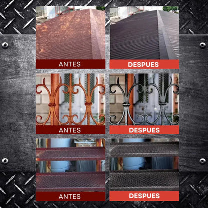 IRON SEAL REPARACIÓN PINTURA PARA METALES QUE AÍSLA EL ÓXIDO (original) 500gr🎨⛓️